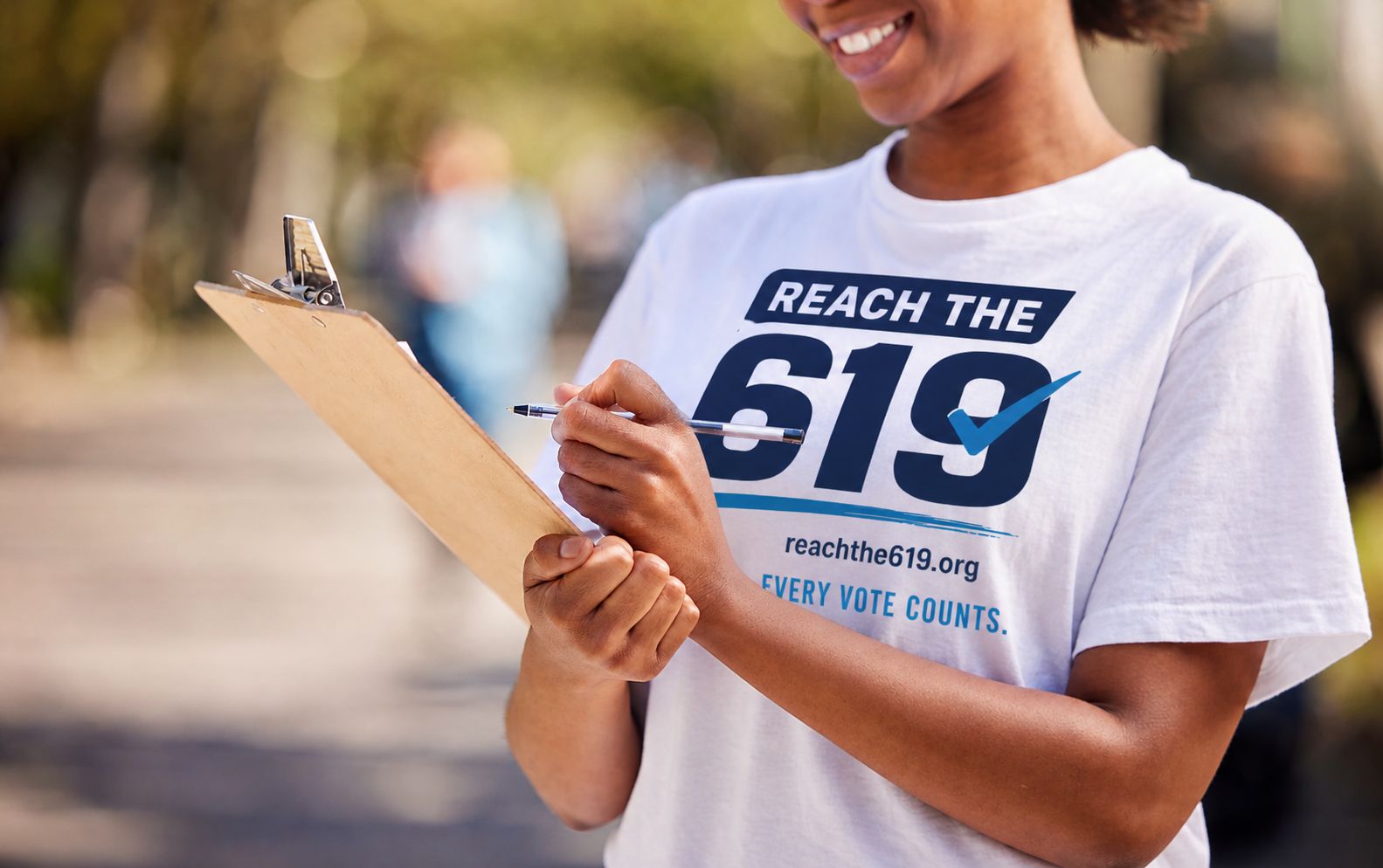 Young Black college students collaborating on community outreach work